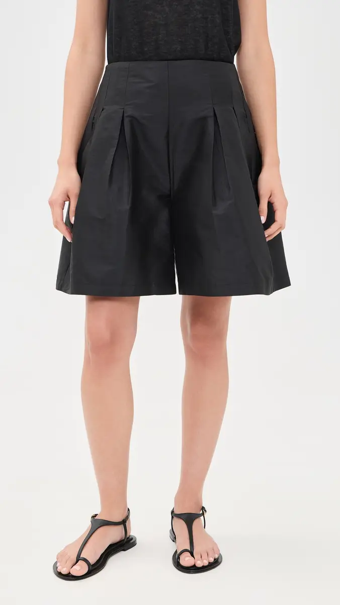 CHAN LUU Techno Taffeta Long Shorts | Thumbnail 2 CHAN LUU Techno Taffeta Long Shorts | Thumbnail 2