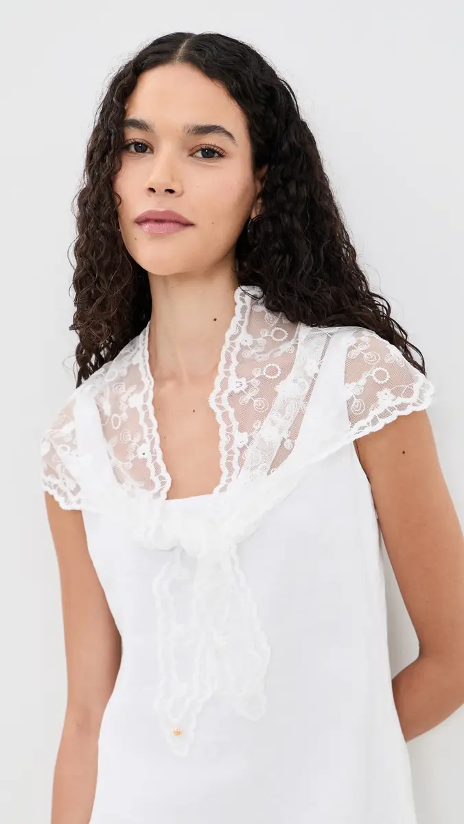 Lele Sadoughi Audrey Lace Scarf | Thumbnail 2