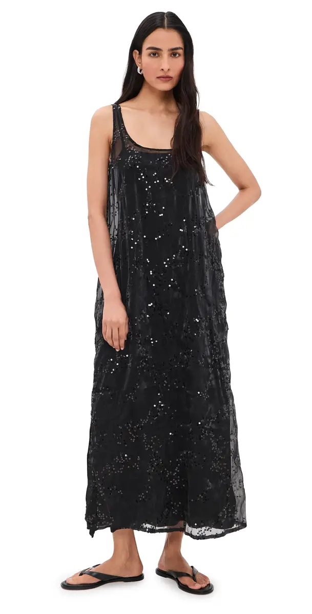 VRG GRL Neve Sequin Midi Dress | Image 1 VRG GRL Neve Sequin Midi Dress | Image 1