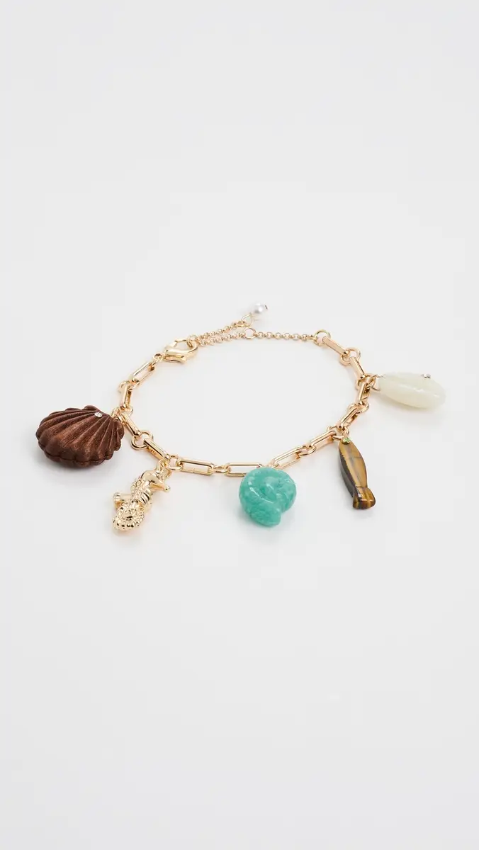 BaubleBar All At Sea Charm Bracelet | Thumbnail 2 BaubleBar All At Sea Charm Bracelet | Thumbnail 2