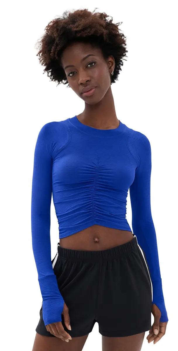 FP Movement Tempo Ruched Top Electric S | Image 1 FP Movement Tempo Ruched Top Electric S | Image 1