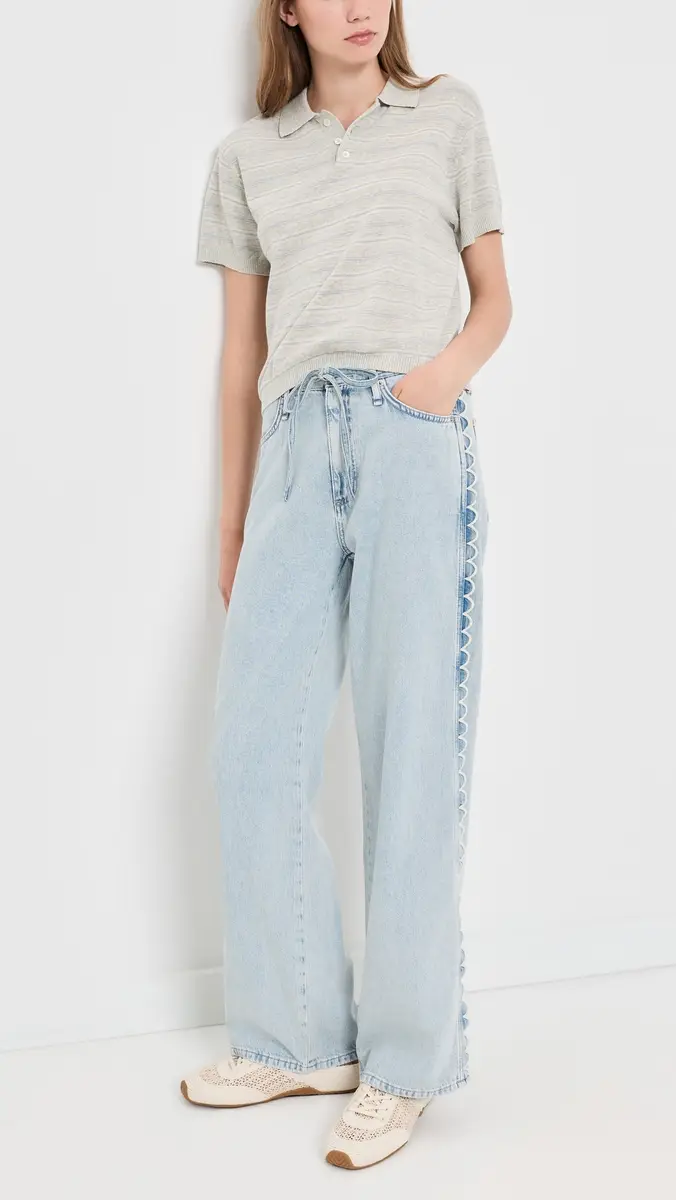 rag & bone Featherweight Phoebe Drawstring Jeans | Thumbnail 2 rag & bone Featherweight Phoebe Drawstring Jeans | Thumbnail 2