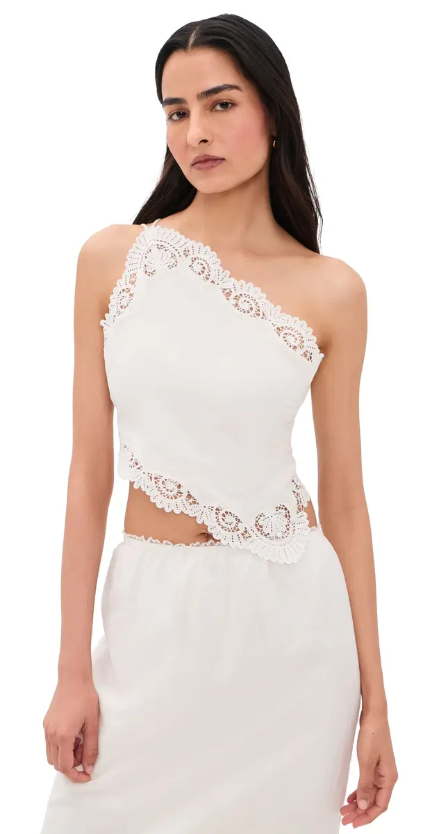 POSSE Darya Top Cream | Image 1 POSSE Darya Top Cream | Image 1