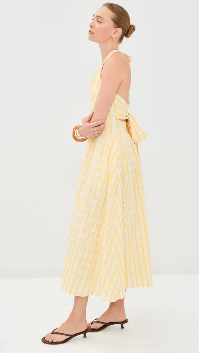 Rosie Assoulin In The Name of Love Halter Dress | Thumbnail 5 Rosie Assoulin In The Name of Love Halter Dress | Thumbnail 5