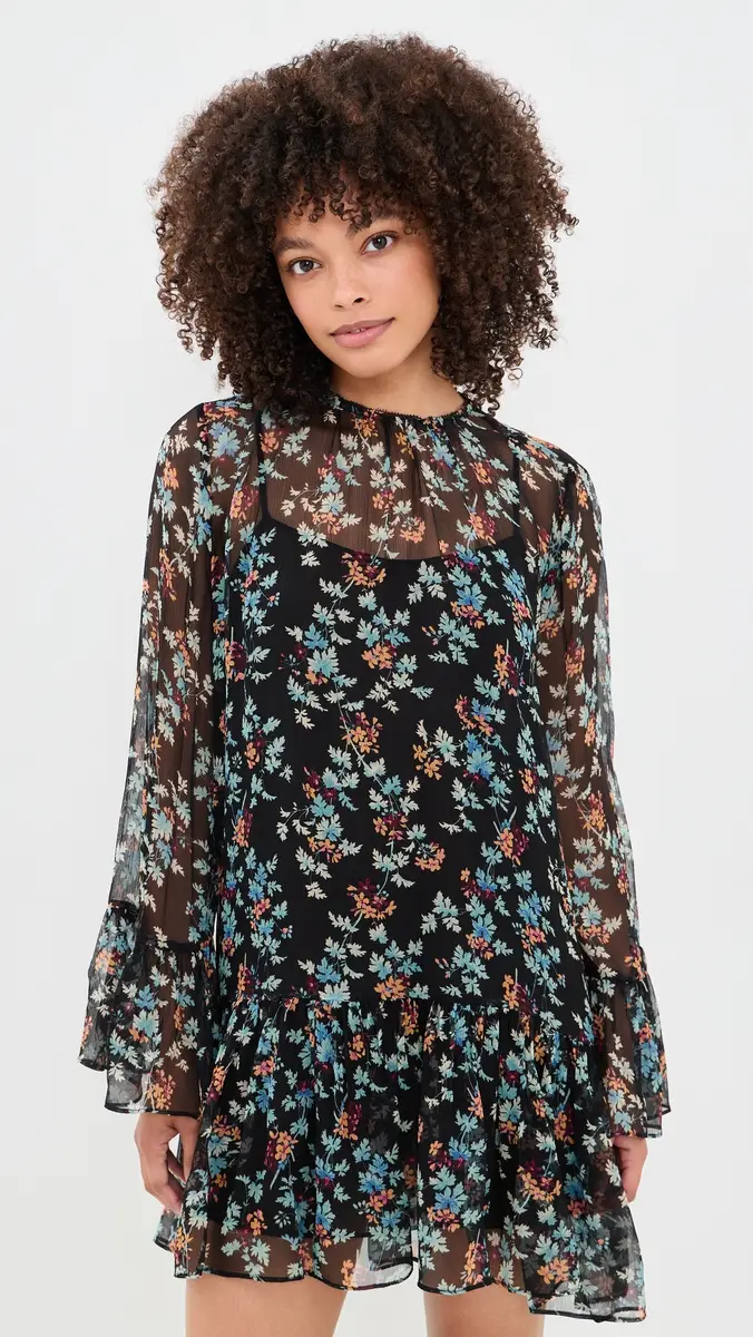 Ulla Johnson Emmeline Silk Mini Dress | Thumbnail 2 Ulla Johnson Emmeline Silk Mini Dress | Thumbnail 2