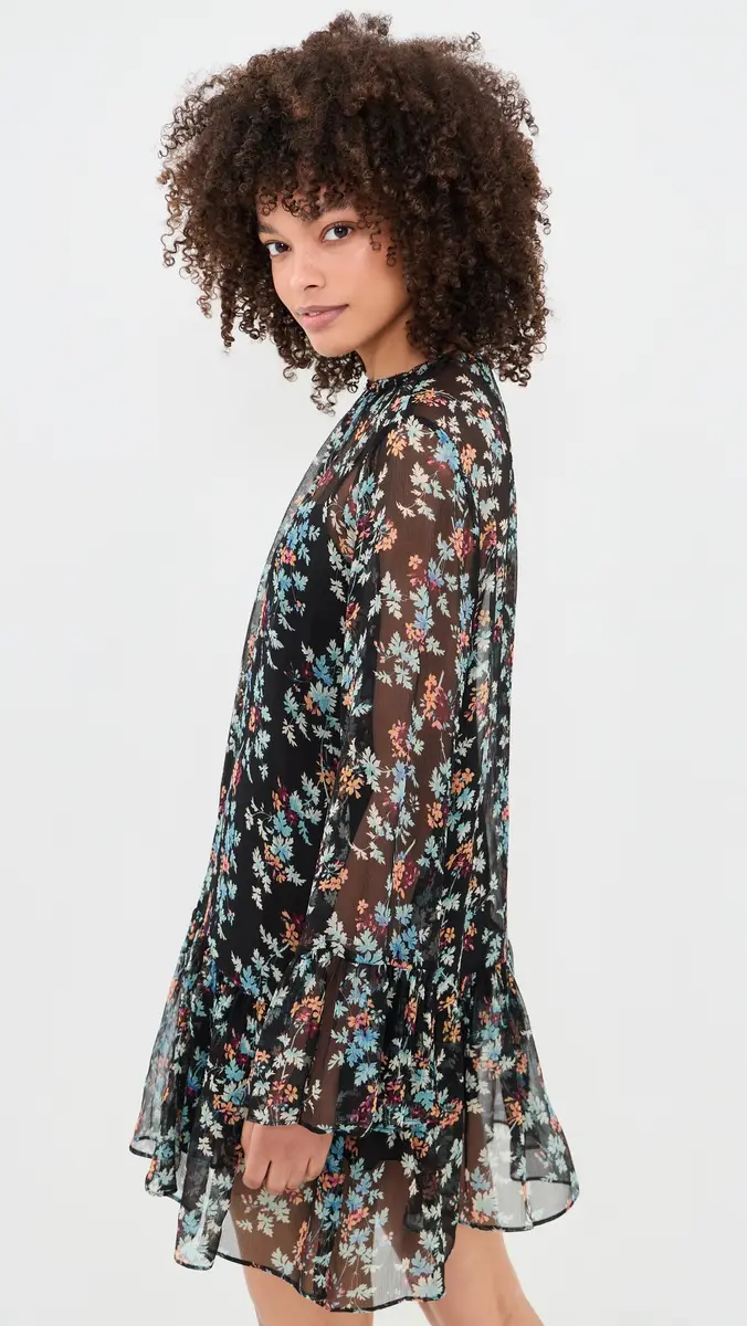 Ulla Johnson Emmeline Silk Mini Dress | Thumbnail 4 Ulla Johnson Emmeline Silk Mini Dress | Thumbnail 4