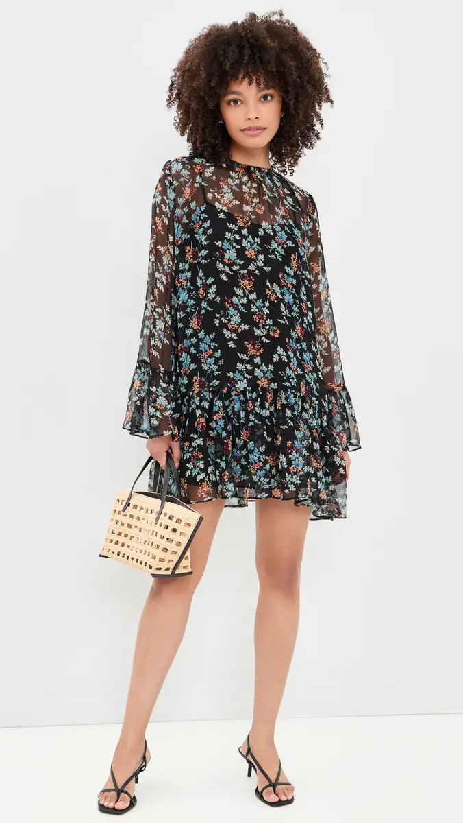 Ulla Johnson Emmeline Silk Mini Dress | Thumbnail 5 Ulla Johnson Emmeline Silk Mini Dress | Thumbnail 5