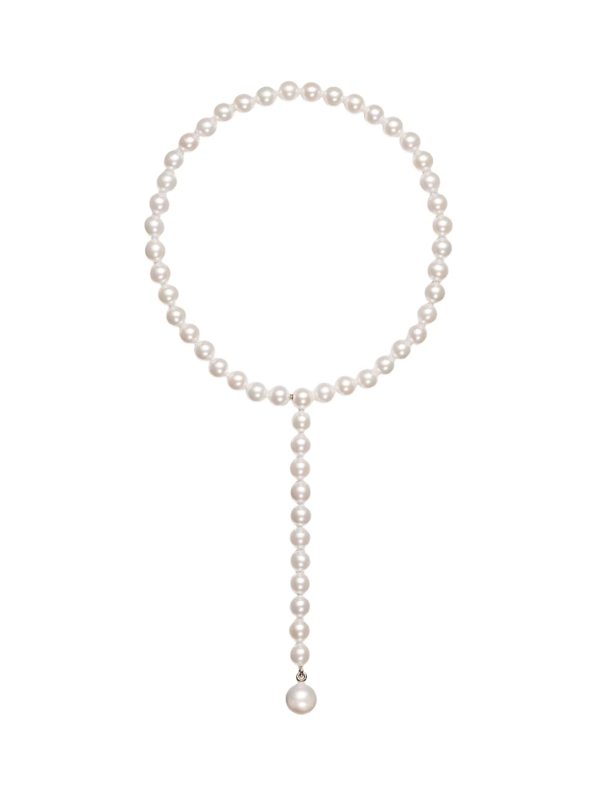 Sophie Bille Brahe La Belle 14kt gold necklace with pearls