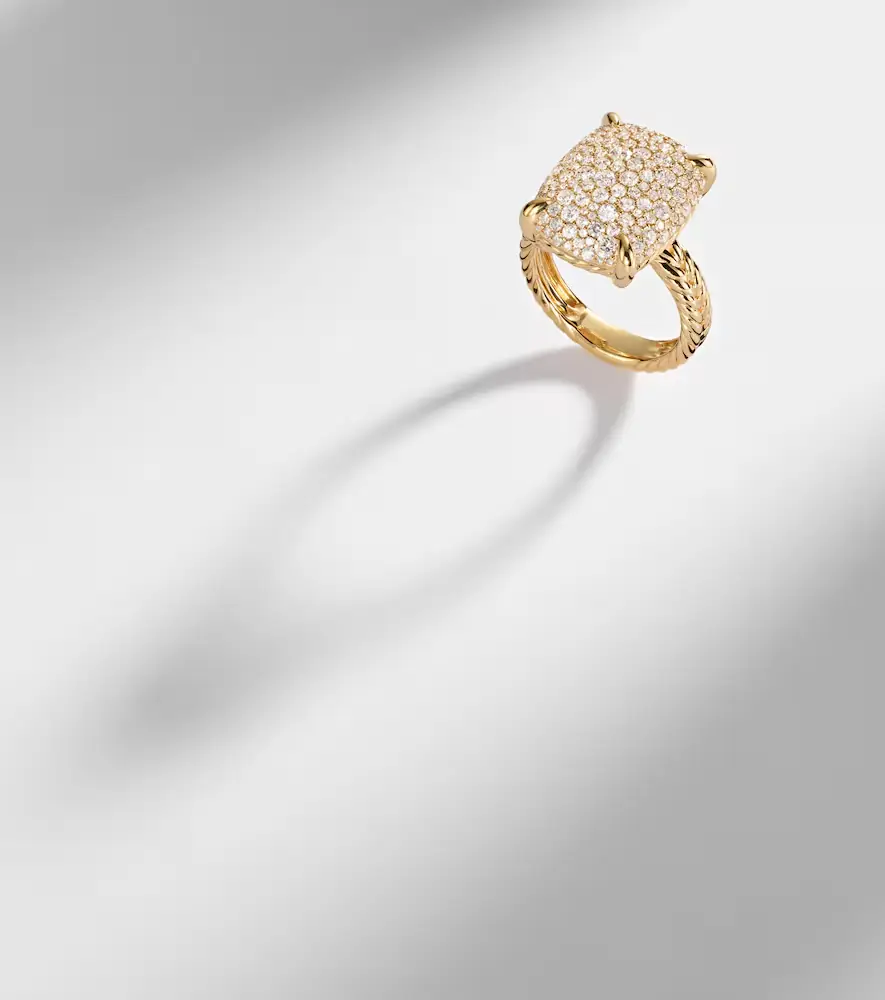 David Yurman Châtelaine 18kt gold ring with diamonds | Thumbnail 5 David Yurman Châtelaine 18kt gold ring with diamonds | Thumbnail 5