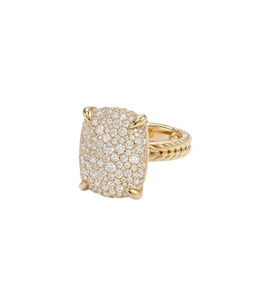 Châtelaine 18kt gold ring with diamonds Châtelaine 18kt gold ring with diamonds