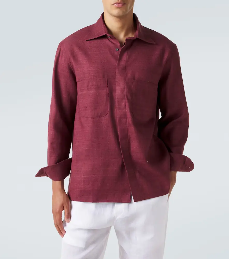 Saman Amel Regis silk shirt | Thumbnail 4