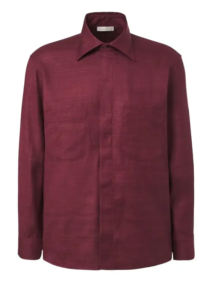 Saman Amel Regis silk shirt