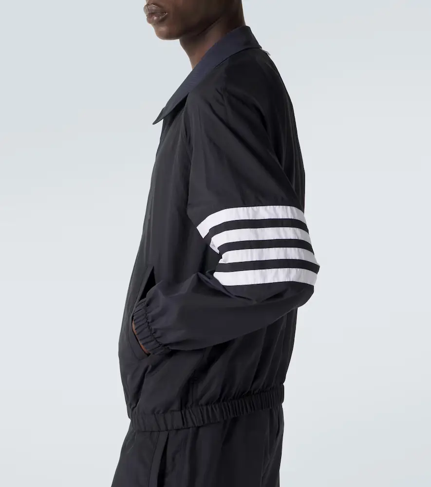 Thom Browne 4-Bar ripstop blouson jacket | Thumbnail 3 Thom Browne 4-Bar ripstop blouson jacket | Thumbnail 3