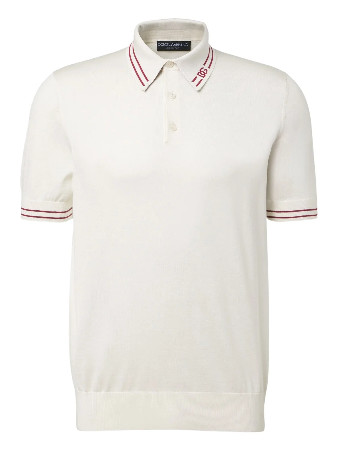 DG silk polo shirt DG silk polo shirt