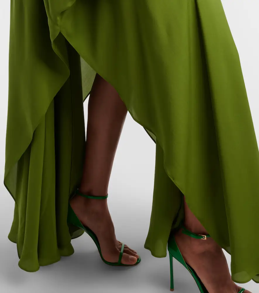 Tom Ford Draped silk georgette kaftan | Thumbnail 3 Tom Ford Draped silk georgette kaftan | Thumbnail 3