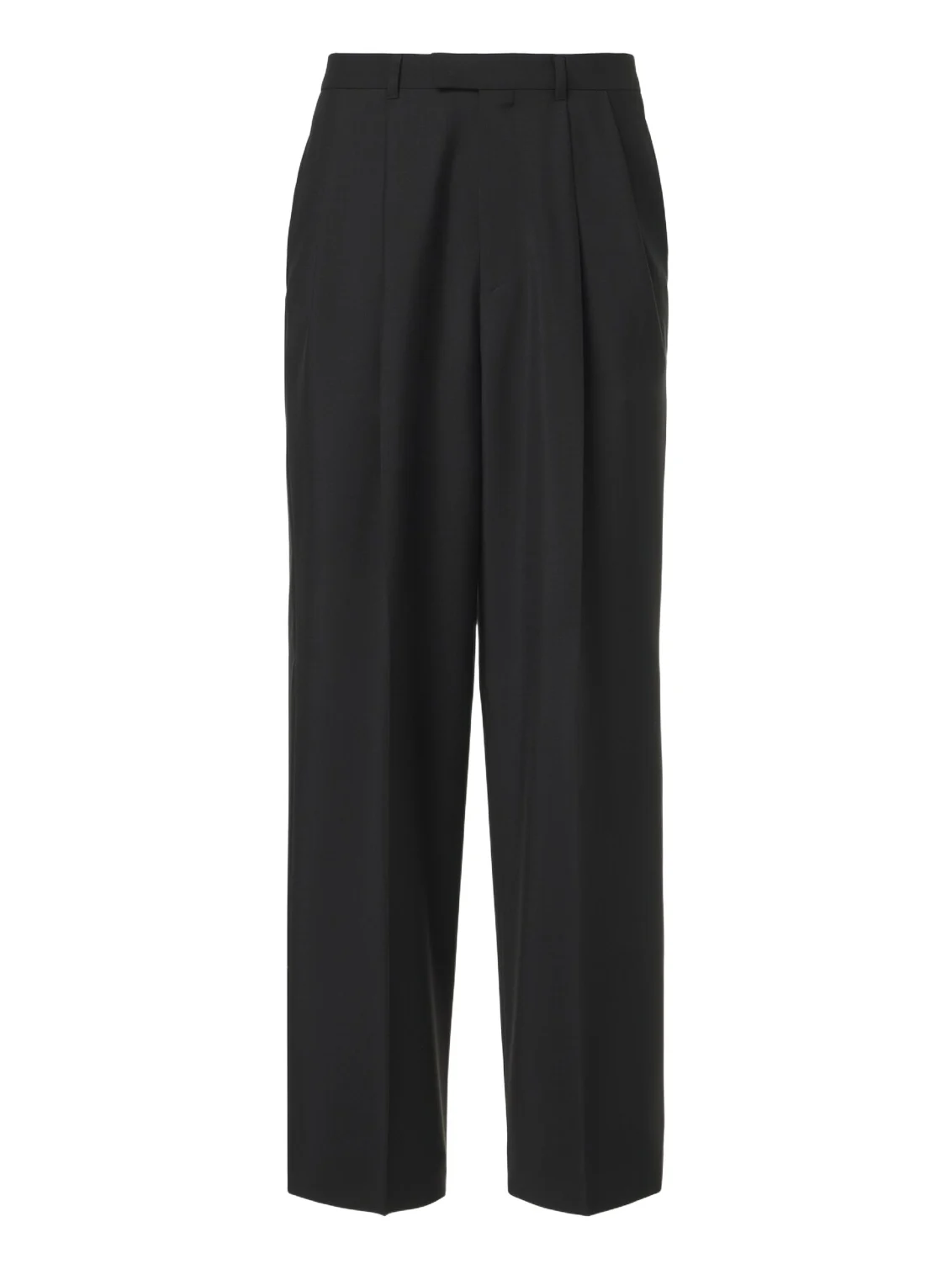 Wool and mohair straight pants Wool and mohair straight pants