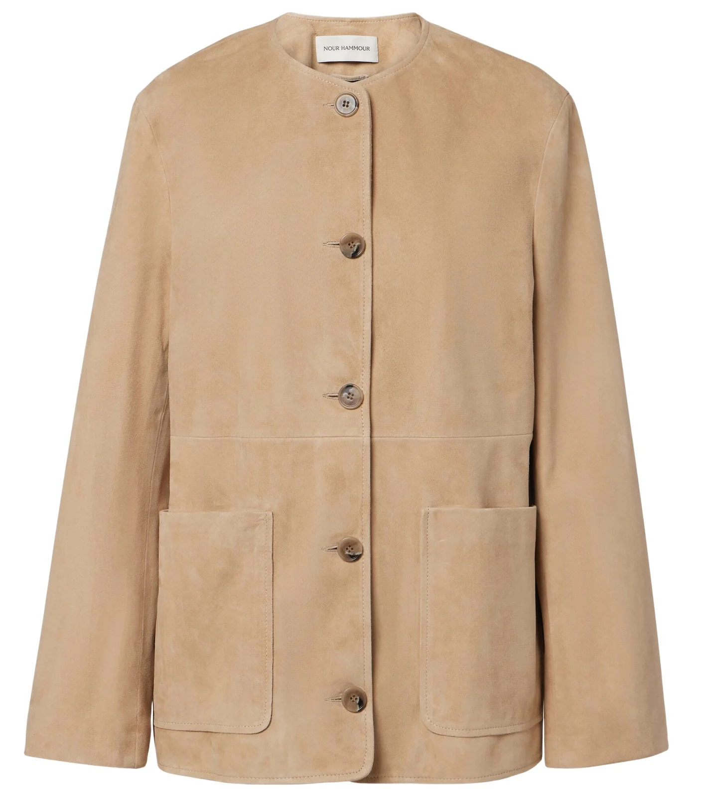 Nour Hammour Suede jacket