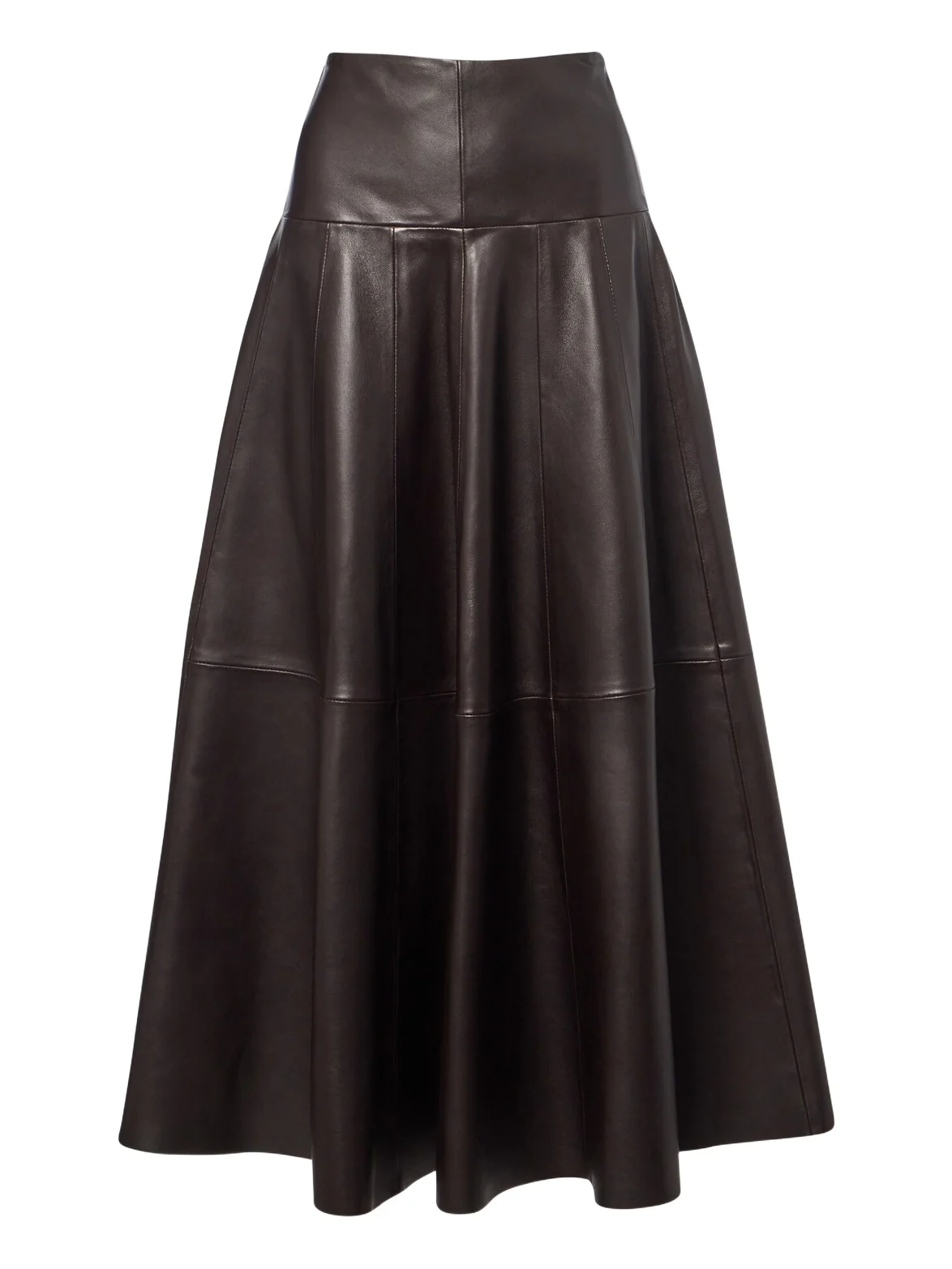 Daria leather midi skirt Daria leather midi skirt
