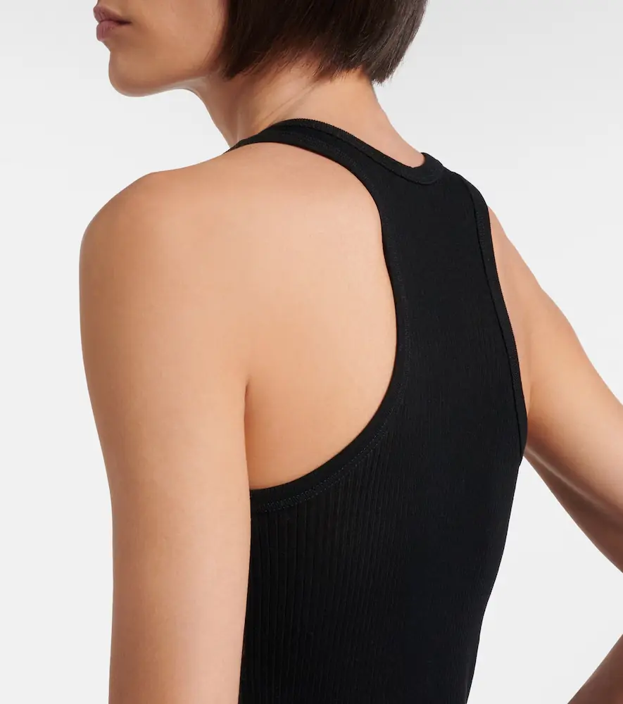 The Row Cendrea ribbed-knit cotton tank top | Thumbnail 6