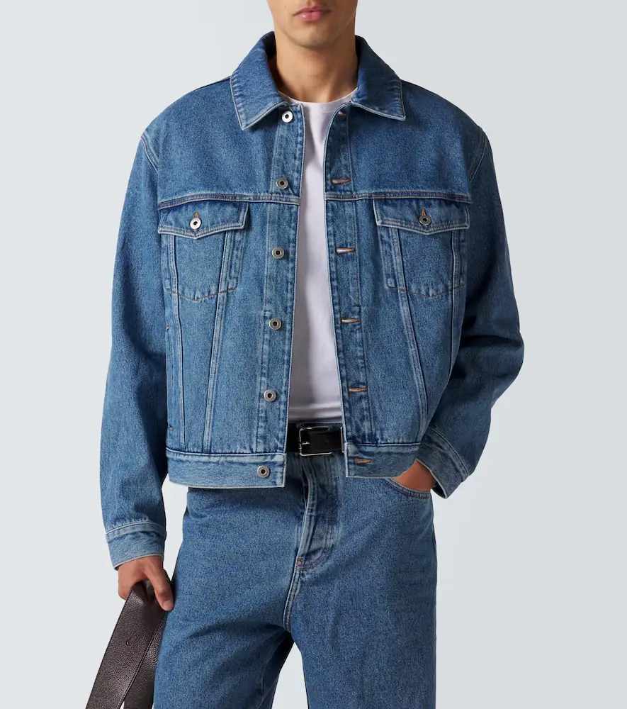 Loewe Anagram denim jacket | Thumbnail 3 Loewe Anagram denim jacket | Thumbnail 3