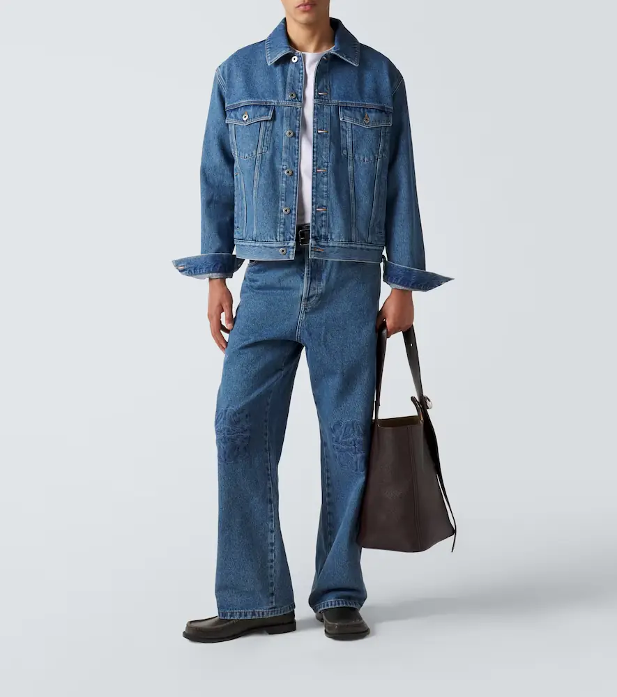 Loewe Anagram denim jacket | Thumbnail 4 Loewe Anagram denim jacket | Thumbnail 4