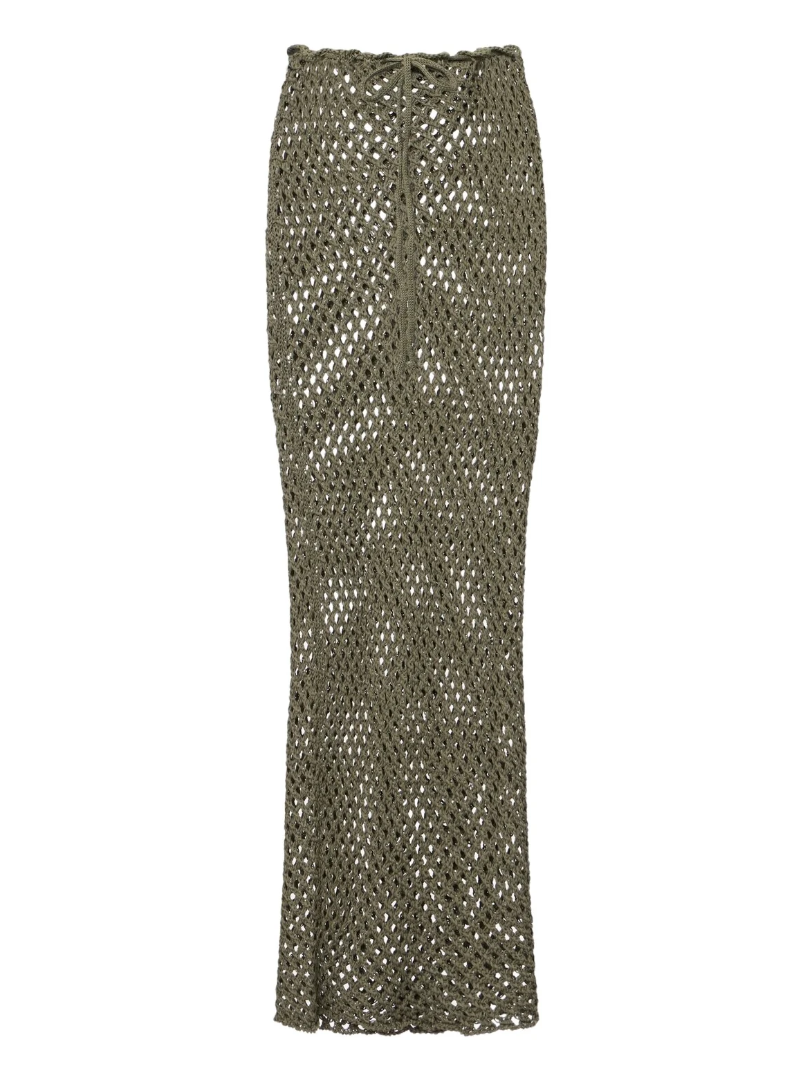 Magen crochet cotton-blend maxi skirt Magen crochet cotton-blend maxi skirt
