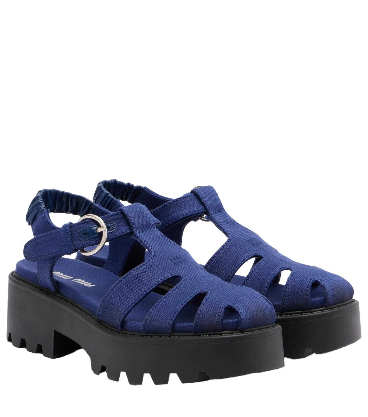 Miu Miu Platform slingback sandals
