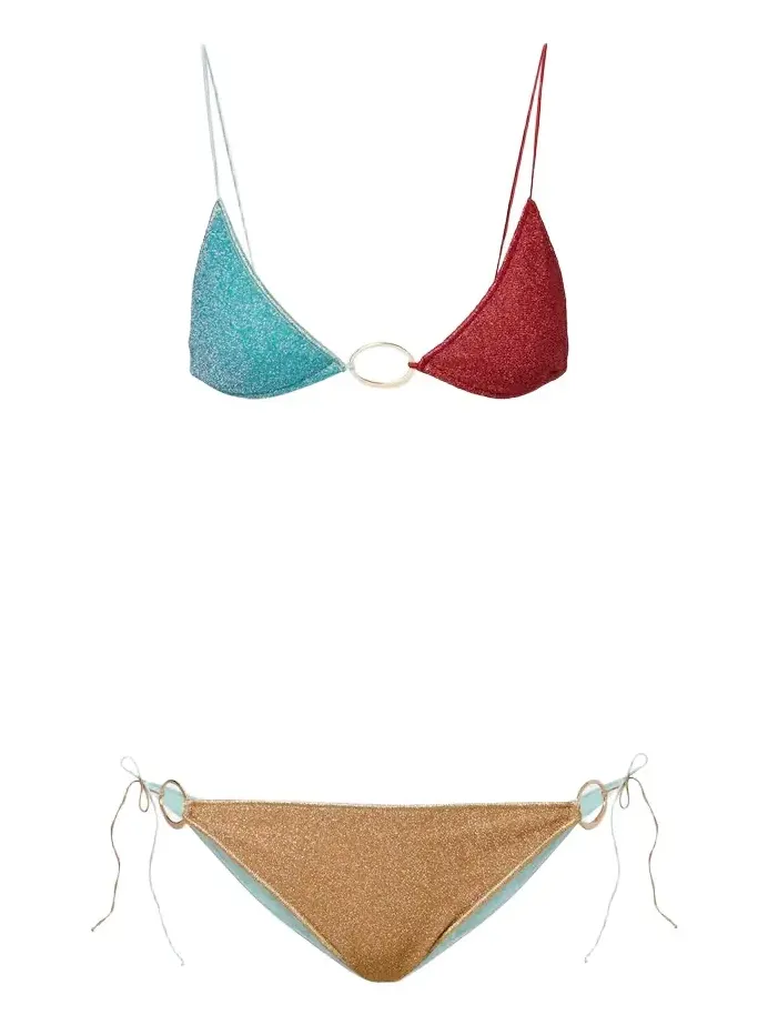 Oséree Lumière colorblocked bikini
