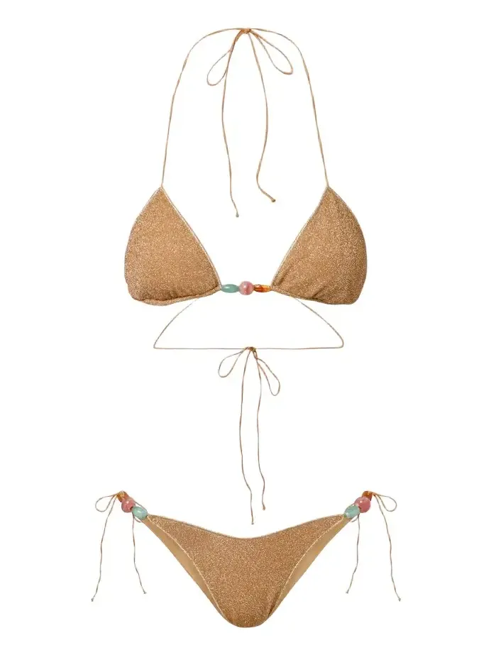 Oséree Lumière beaded bikini Oséree Lumière beaded bikini