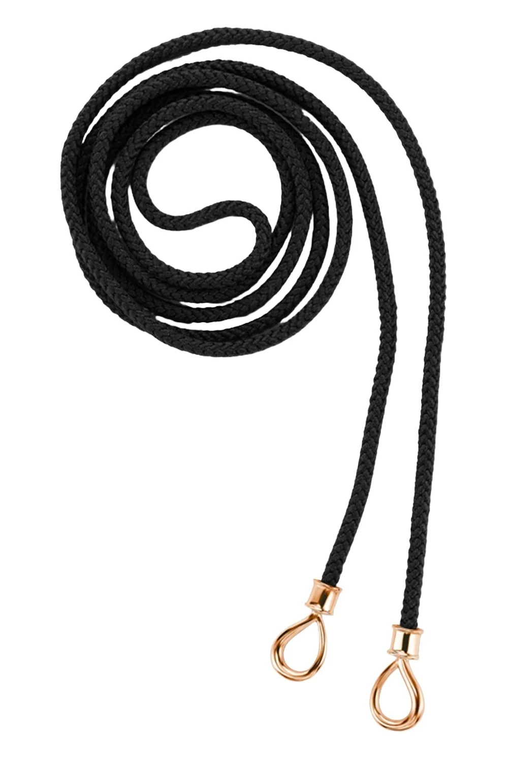 Black The String Project Necklace - Yellow Gold Black The String Project Necklace - Yellow Gold