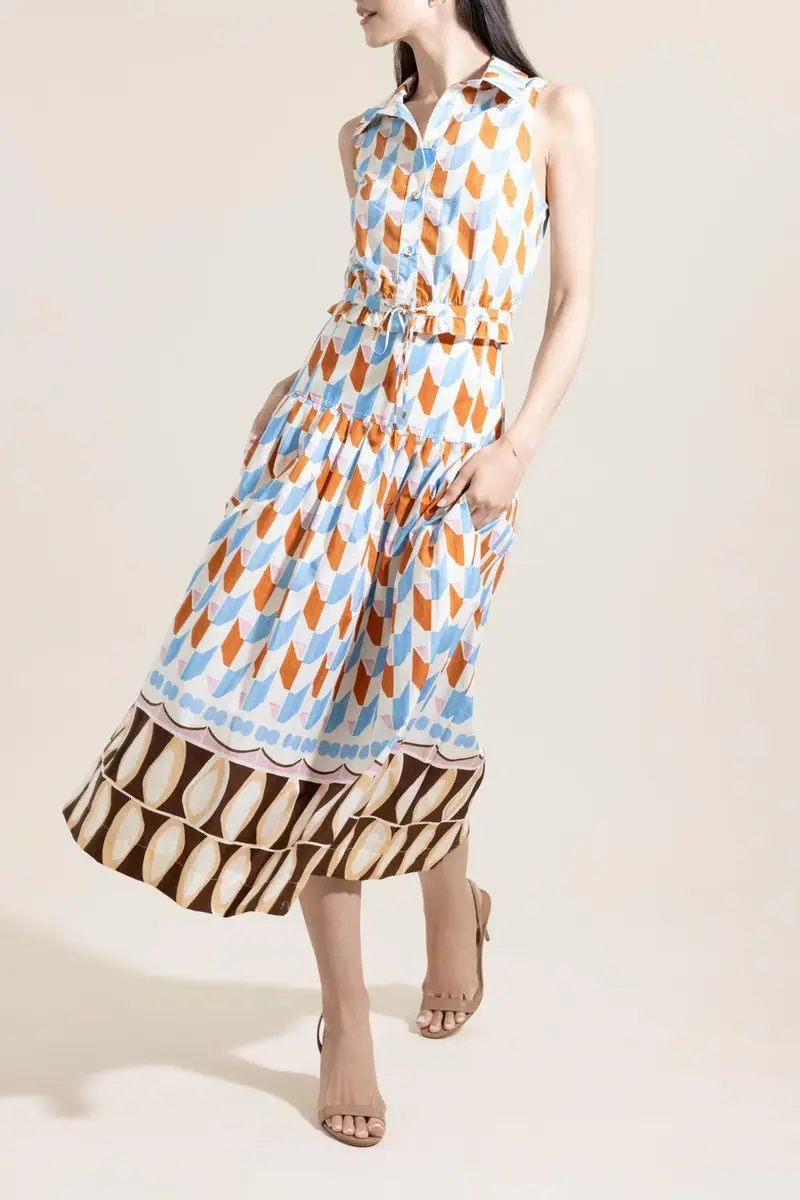 Cara Cara Hannah Top - Talavera Tile | Thumbnail 2