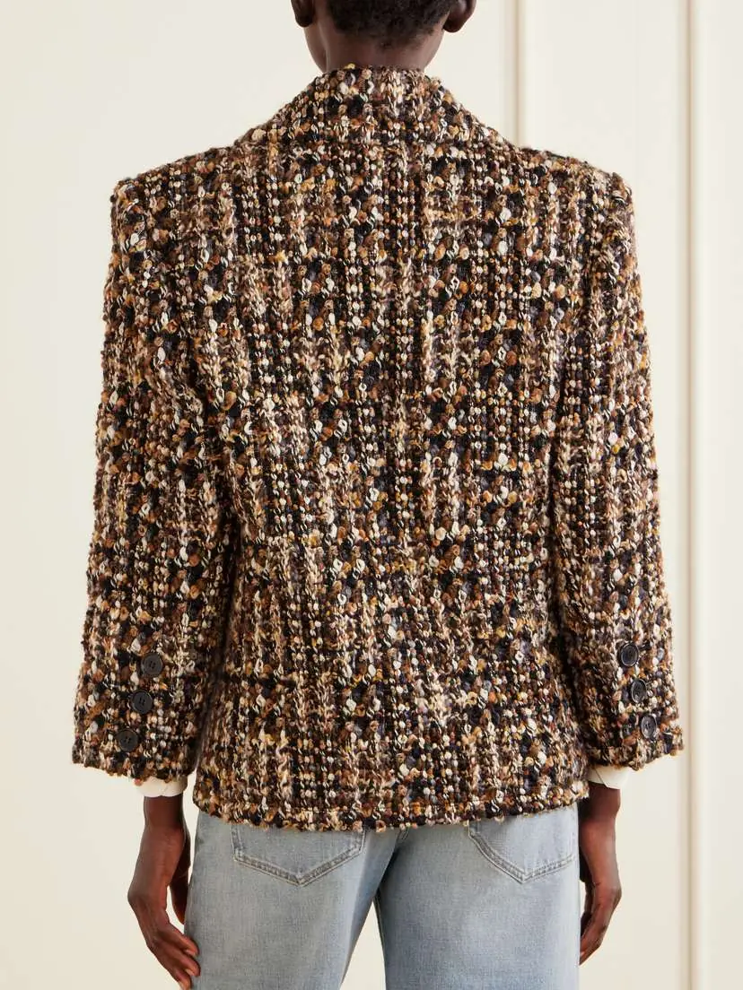 Saint Laurent Wool-blend Bouclé Blazer | Thumbnail 3 Saint Laurent Wool-blend Bouclé Blazer | Thumbnail 3