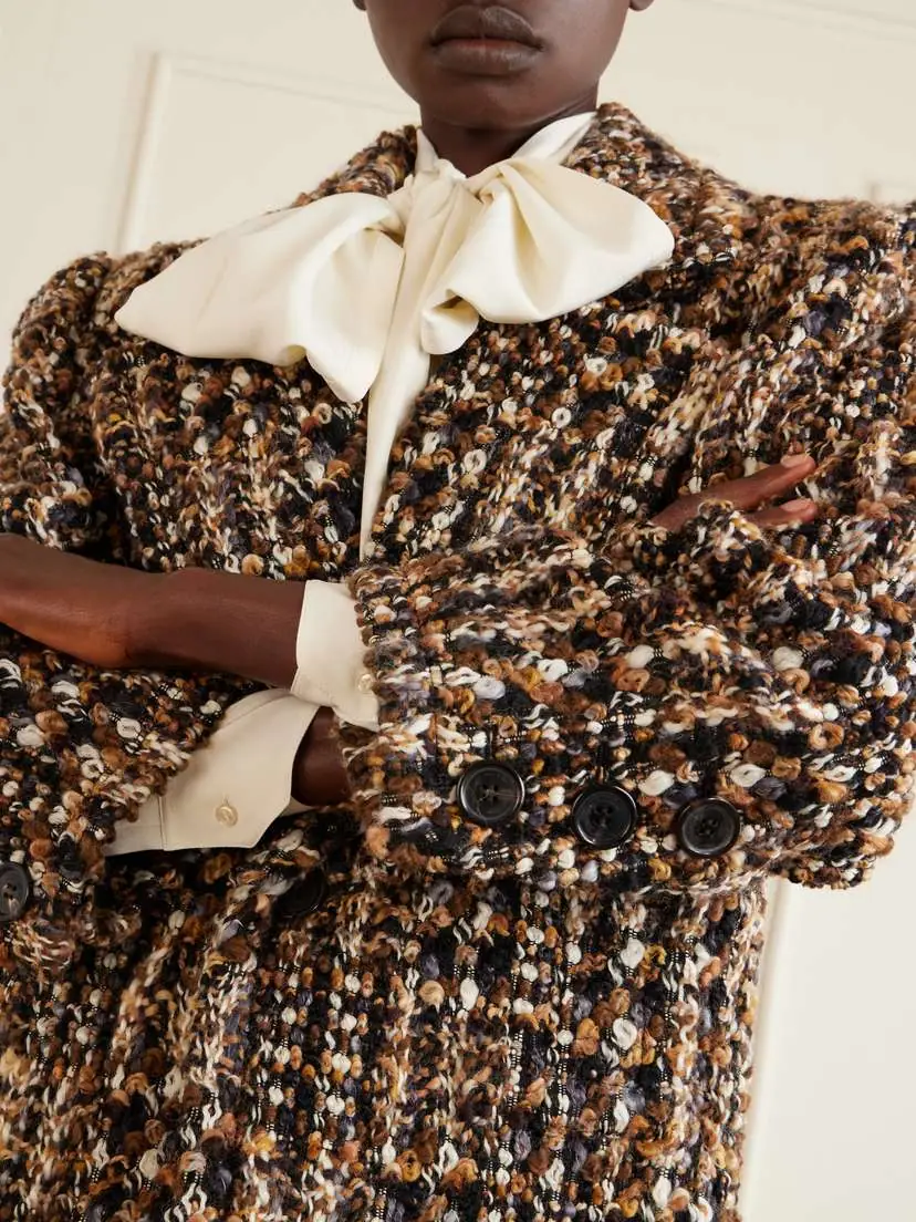Saint Laurent Wool-blend Bouclé Blazer | Thumbnail 4 Saint Laurent Wool-blend Bouclé Blazer | Thumbnail 4