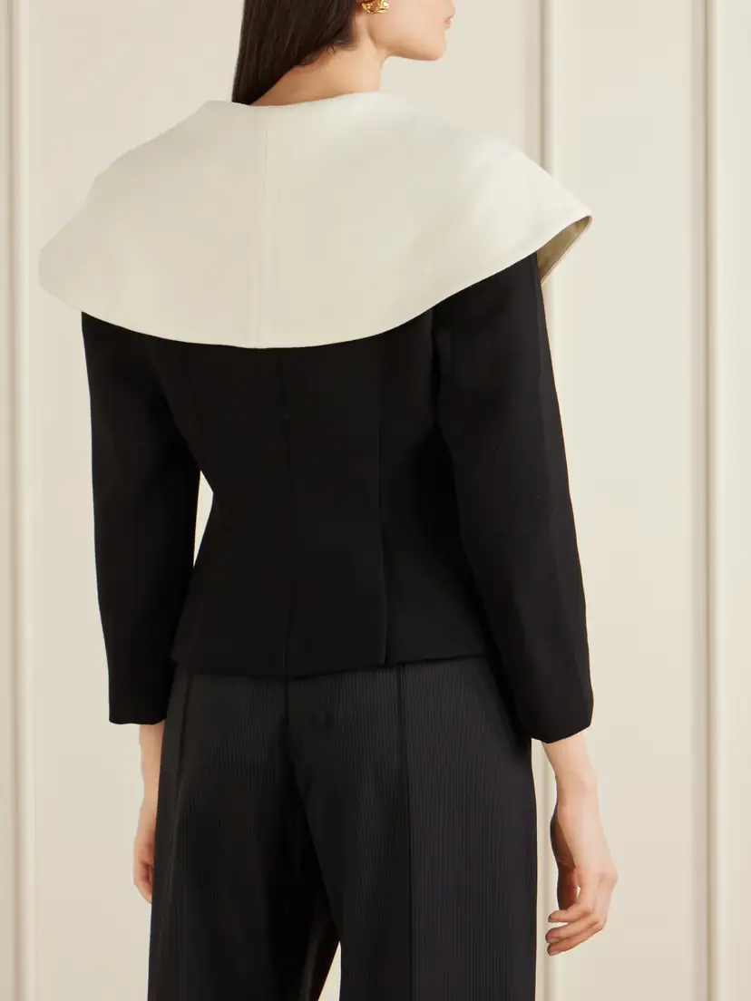VIOLANTE NESSI Manuela Embellished Wool Jacket | Thumbnail 4