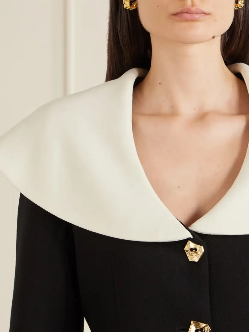VIOLANTE NESSI Manuela Embellished Wool Jacket | Thumbnail 5