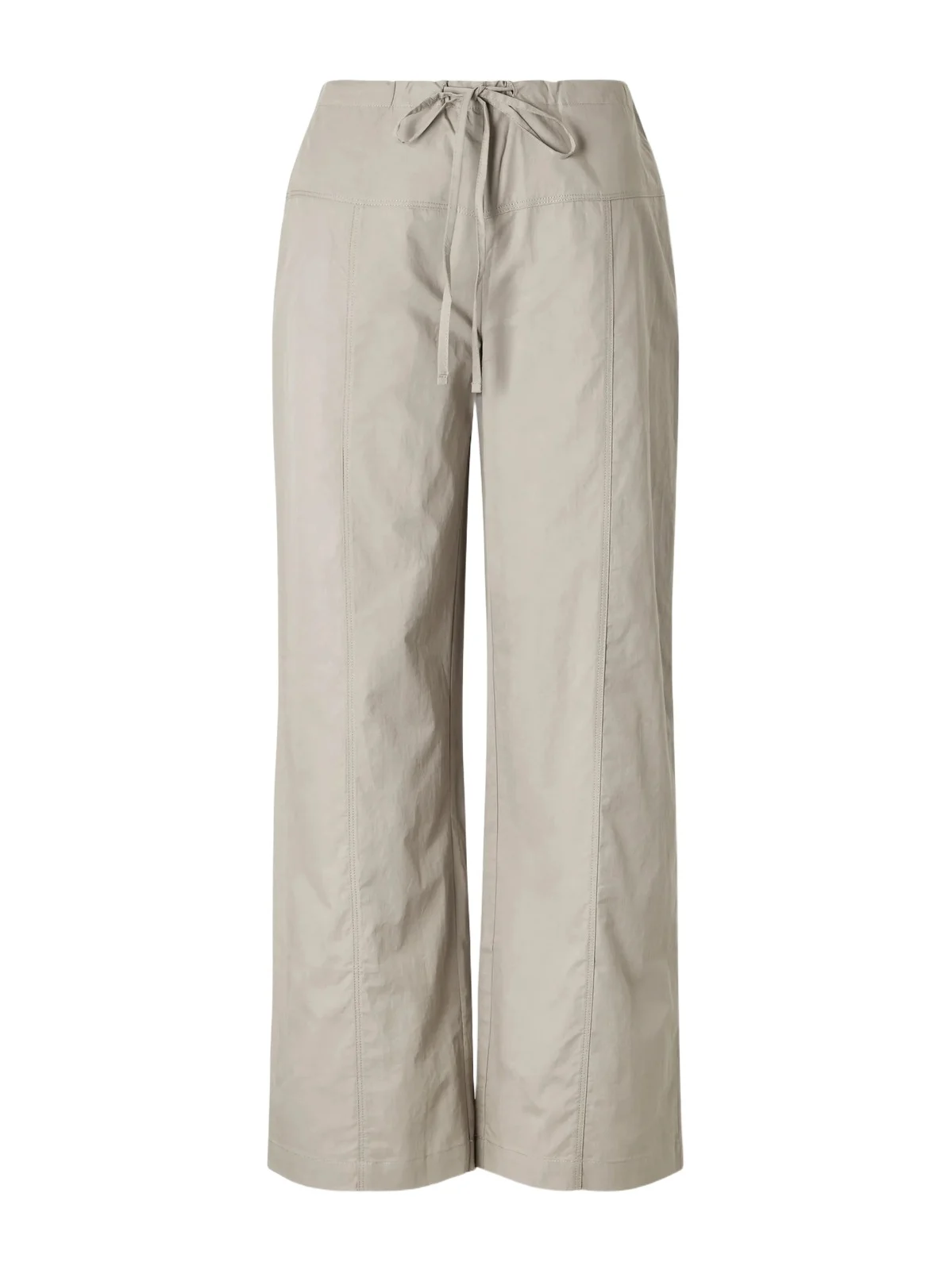 Seam Organic Cotton Straight-leg Drawstring Pants Seam Organic Cotton Straight-leg Drawstring Pants