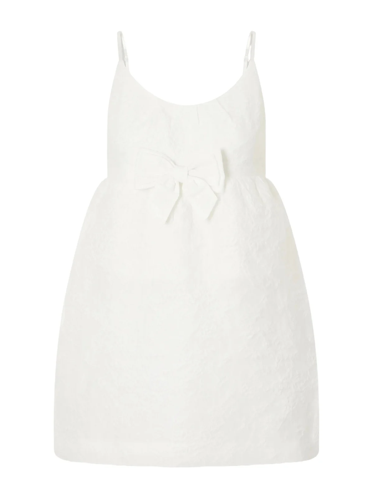 Bow-detailed Taffeta Mini Dress Bow-detailed Taffeta Mini Dress