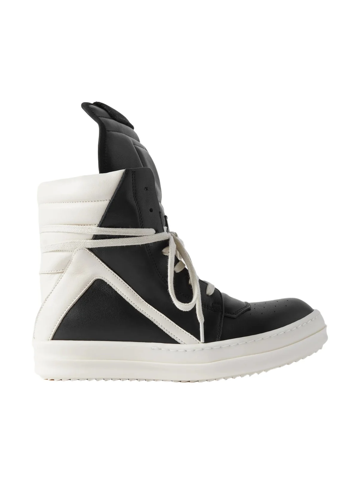 Geobasket Two-tone Leather High-top Sneakers Geobasket Two-tone Leather High-top Sneakers