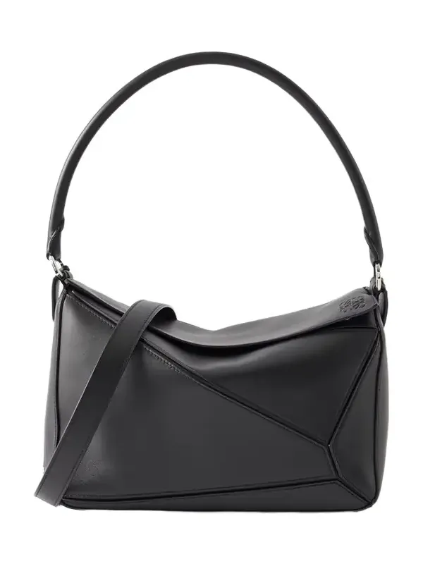 + Paula's Ibiza Puzzle Small Leather Shoulder Bag + Paula's Ibiza Puzzle Small Leather Shoulder Bag