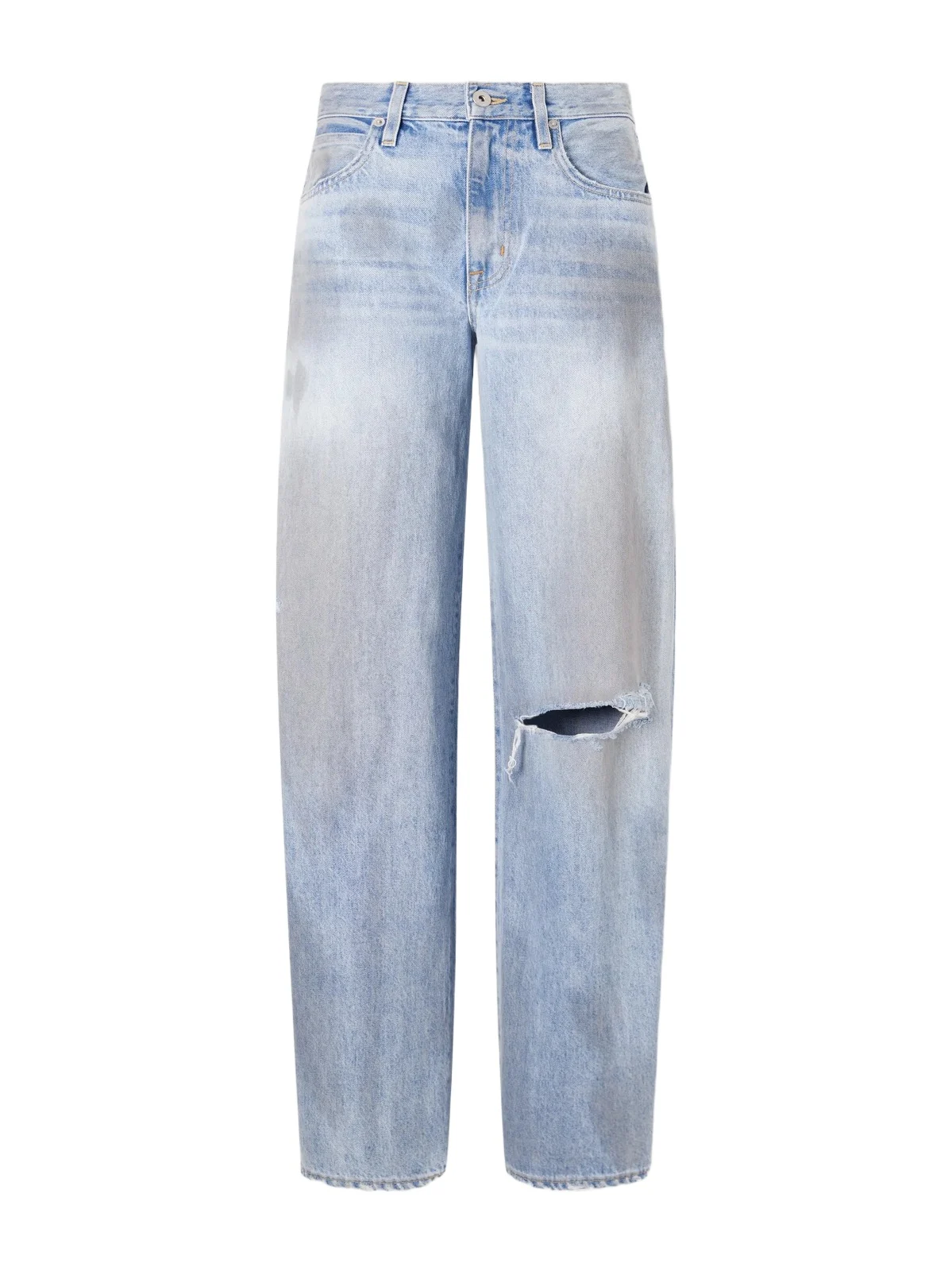 Tess Long Distressed Low-rise Wide-leg Jeans Tess Long Distressed Low-rise Wide-leg Jeans