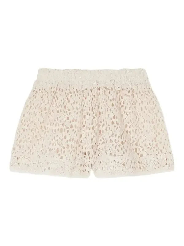 Shkip Cotton-lace Shorts Shkip Cotton-lace Shorts