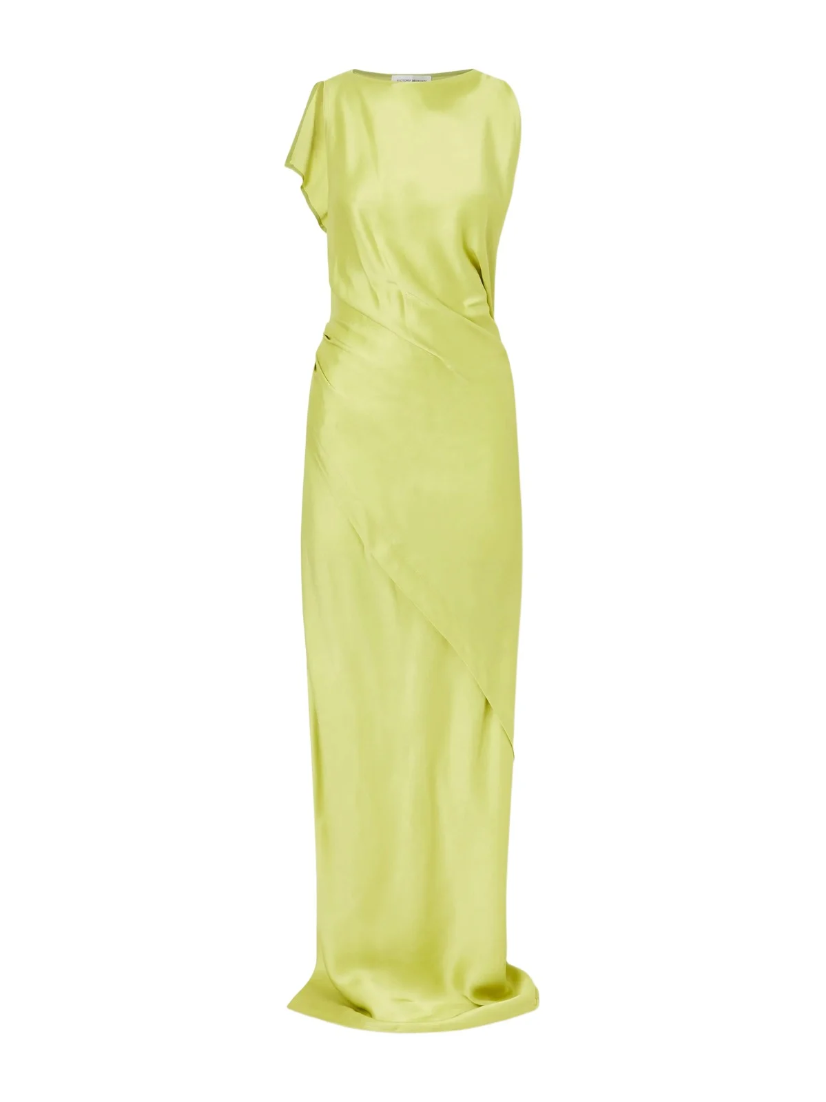 Victoria Beckham Satin Draped Gown