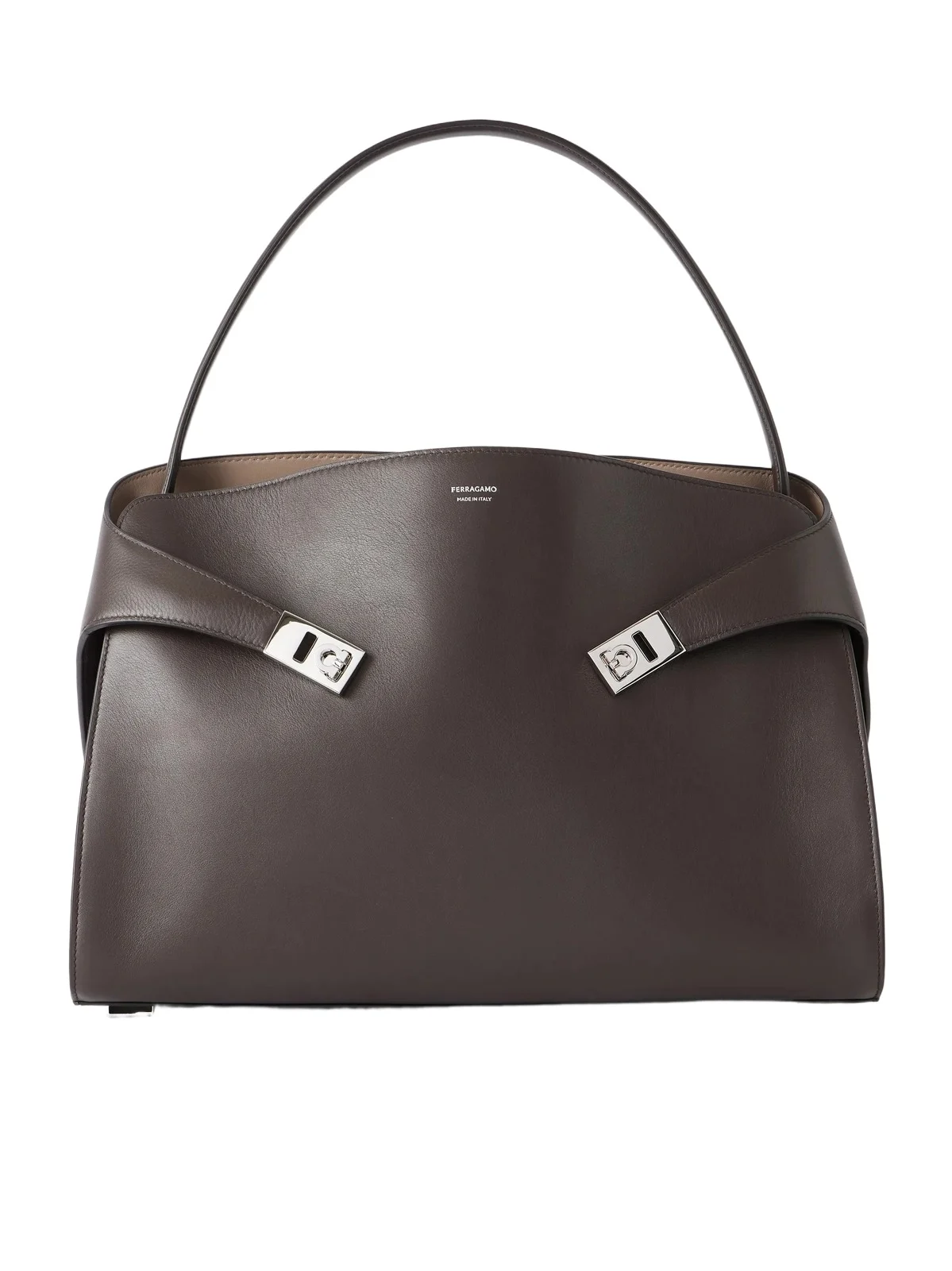 Hug Medium Leather Tote Hug Medium Leather Tote