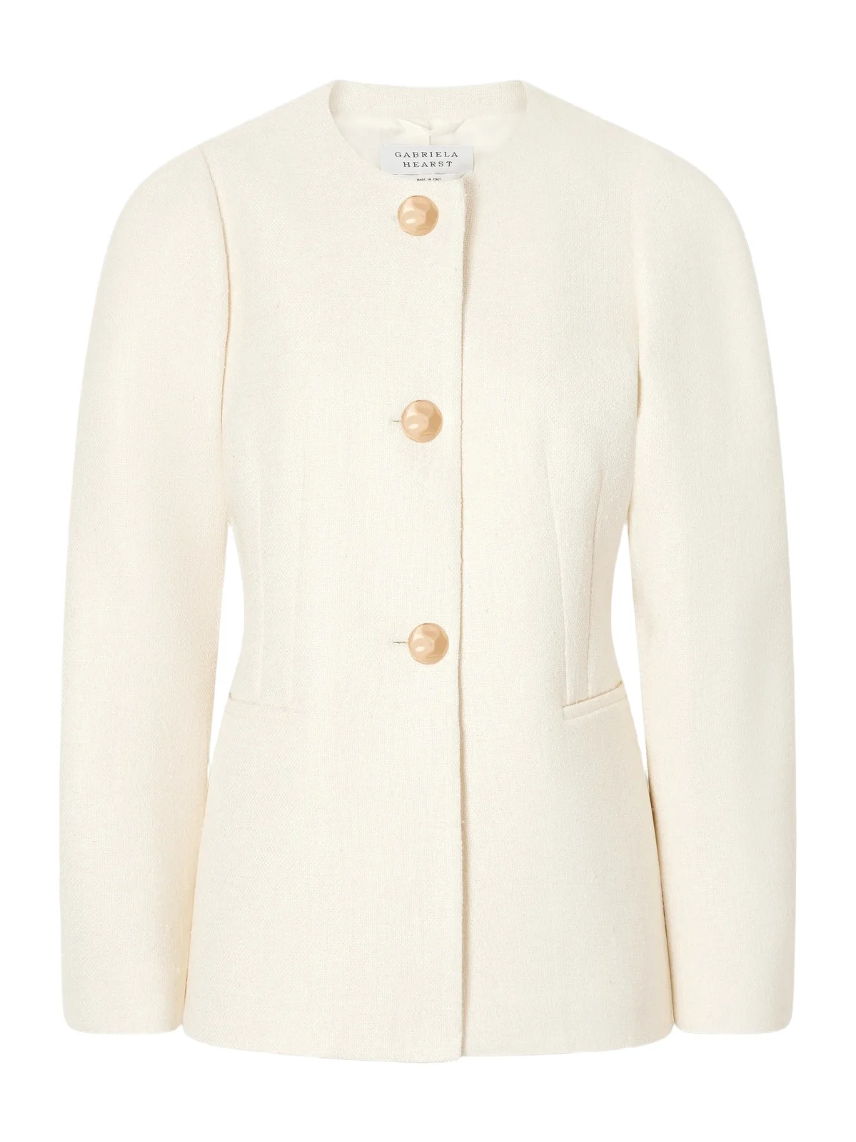 Daelan Silk And Wool-blend Jacket - Neutrals Daelan Silk And Wool-blend Jacket - Neutrals
