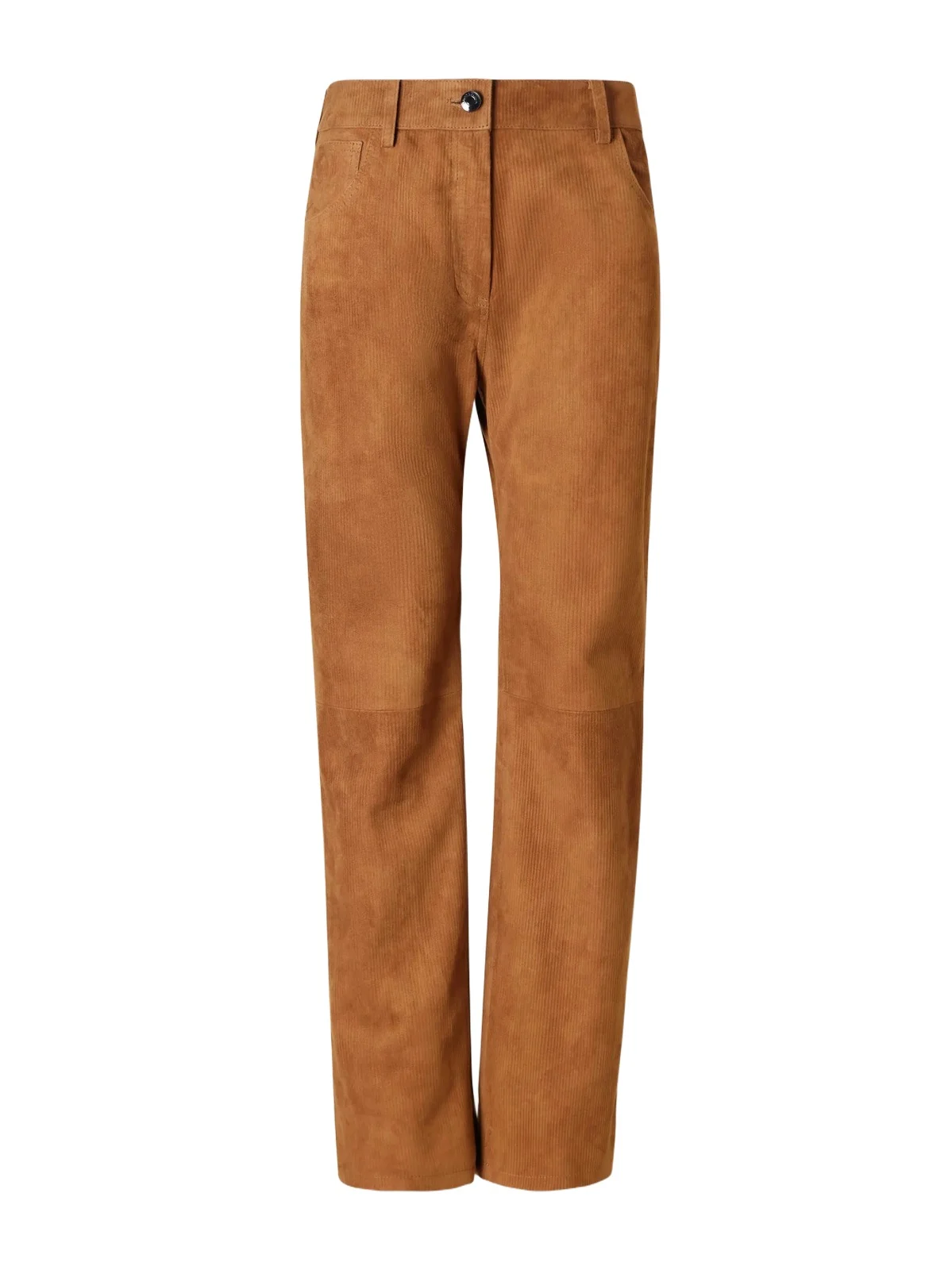 Suede Corduroy Straight-leg Pants Suede Corduroy Straight-leg Pants