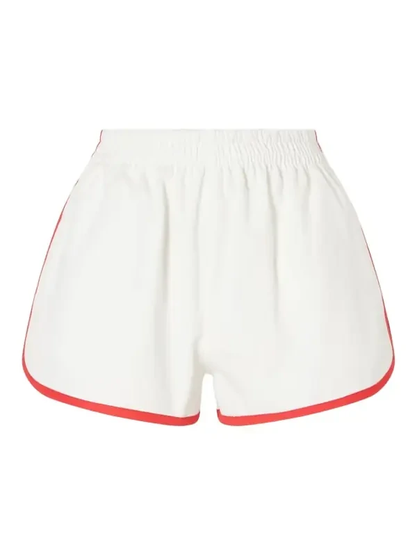 Atlas Cotton And Linen-blend Twill Shorts Atlas Cotton And Linen-blend Twill Shorts