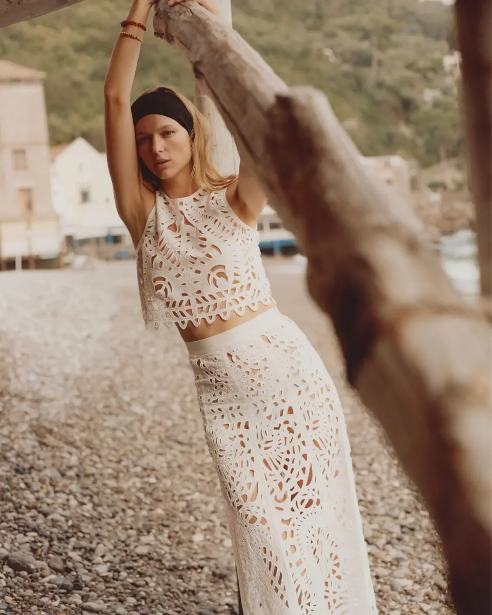 Emporio Sirenuse Ada Top in Brisé Cutwork | Thumbnail 12 Emporio Sirenuse Ada Top in Brisé Cutwork | Thumbnail 12