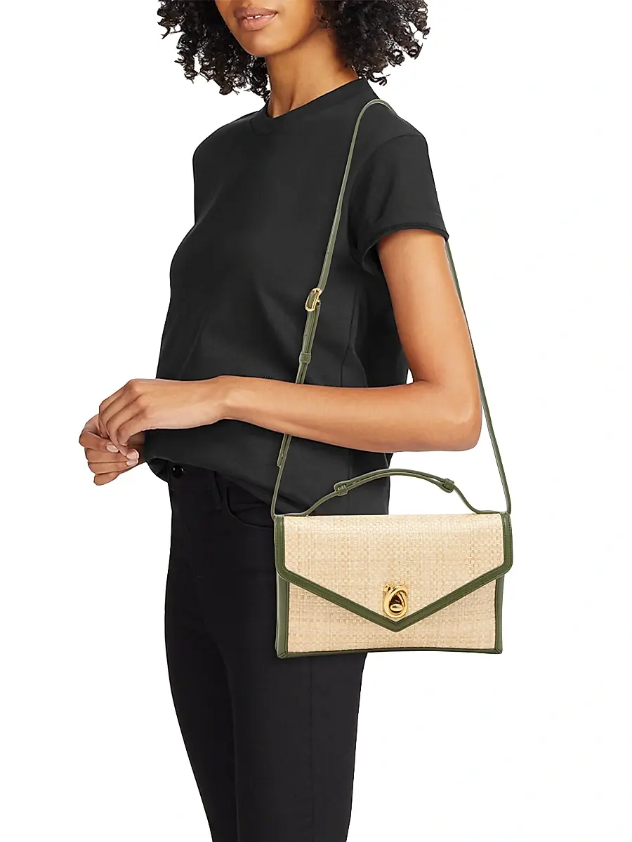 Bottega Veneta Women's Raffia Clutch | Thumbnail 2 Bottega Veneta Women's Raffia Clutch | Thumbnail 2