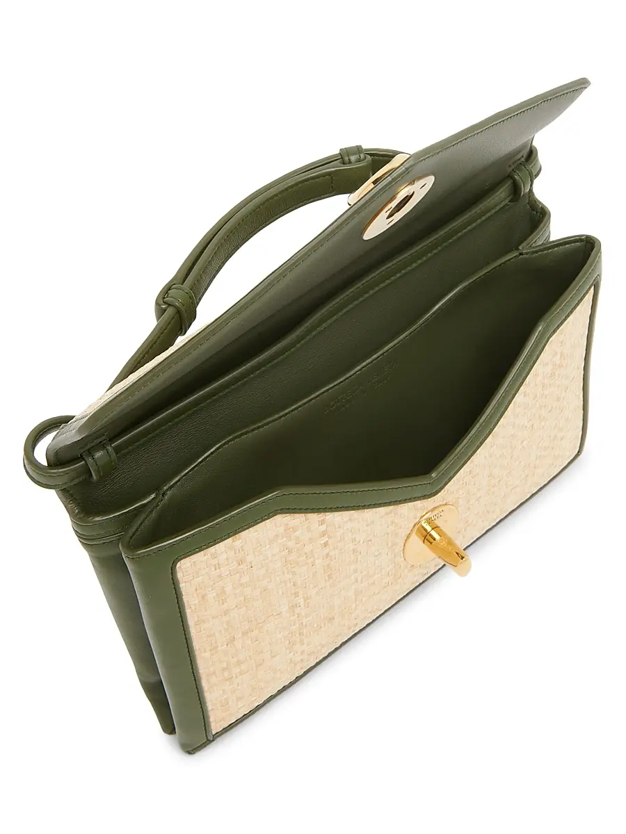 Bottega Veneta Women's Raffia Clutch | Thumbnail 3 Bottega Veneta Women's Raffia Clutch | Thumbnail 3