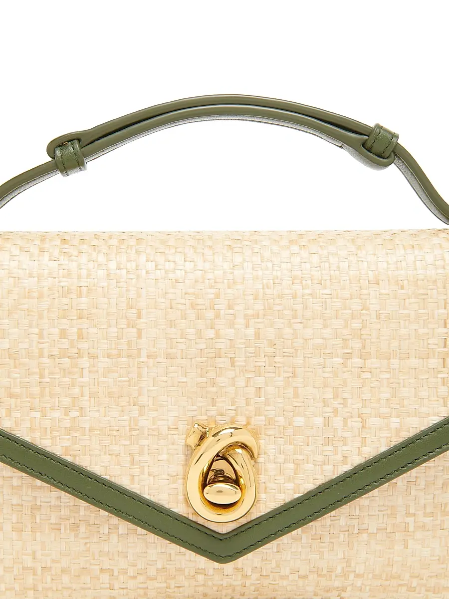 Bottega Veneta Women's Raffia Clutch | Thumbnail 4 Bottega Veneta Women's Raffia Clutch | Thumbnail 4